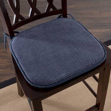 Memory foam chair outlet cushions with ties